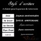 Gourmette Mixte Style Figaro
